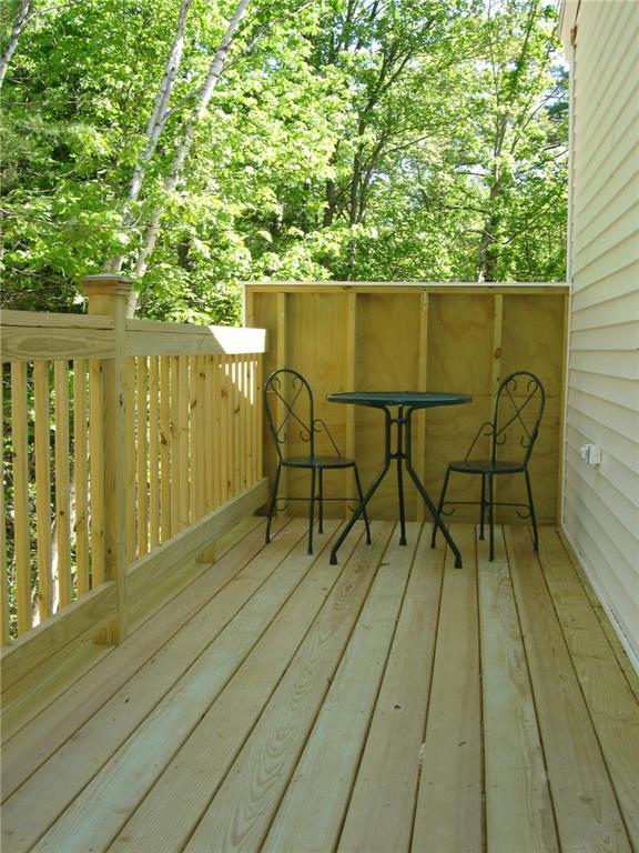 16 New Road Casco, ME 04015 - Photo 10 of 23 Side deck with privacy wall! ...