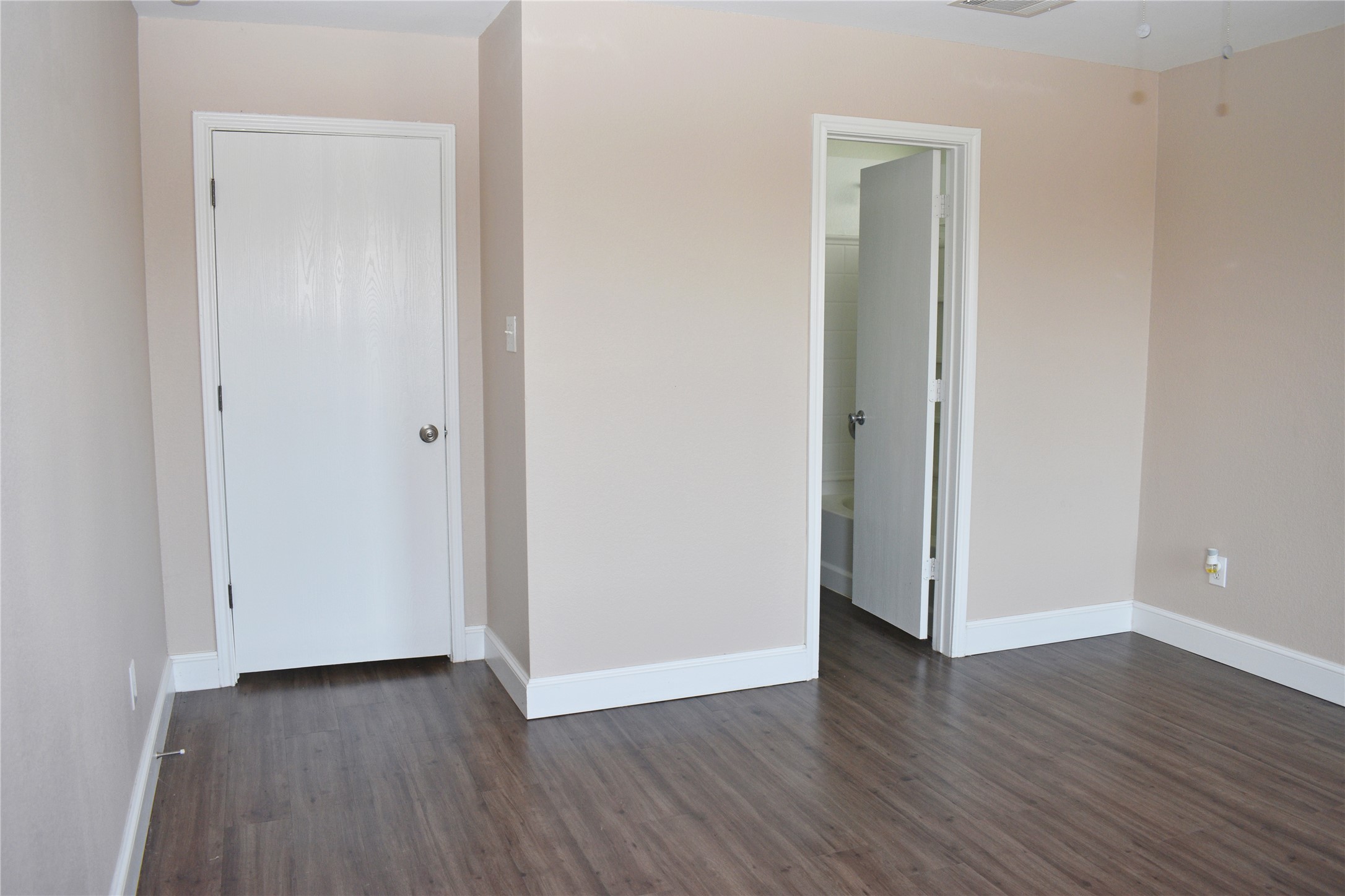 804 Lavaca Loop Elgin, TX 78621 - Photo 8 of 11 Primary bedroom with vinyl flooring