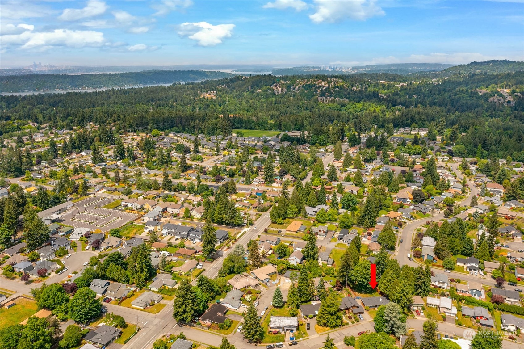 4200 Northeast 19th Street Renton, WA 98059 - Photo 25 of 25 a view of city and mountain
