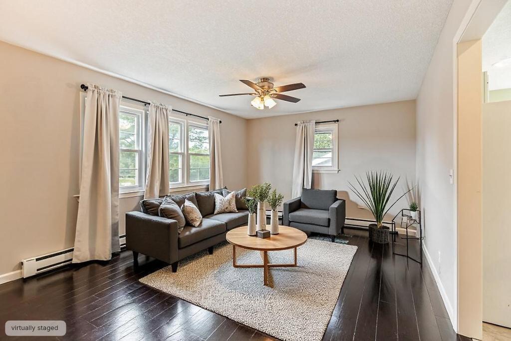 37 Gagnon Road Oakland, ME 04963 - Photo 11 of 47 11 Living room staged