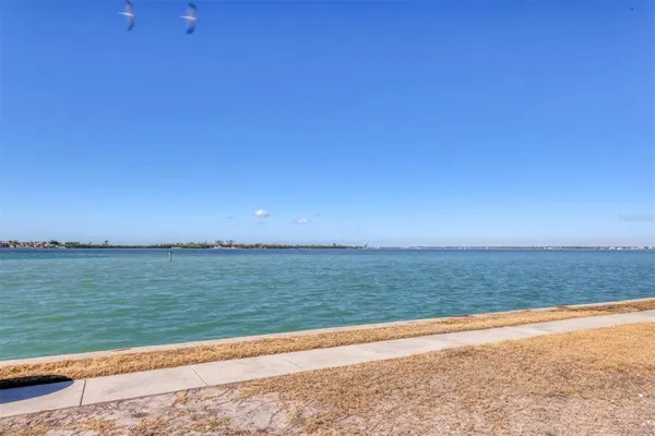 a view of an ocean beach