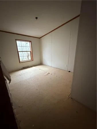 a view of empty room