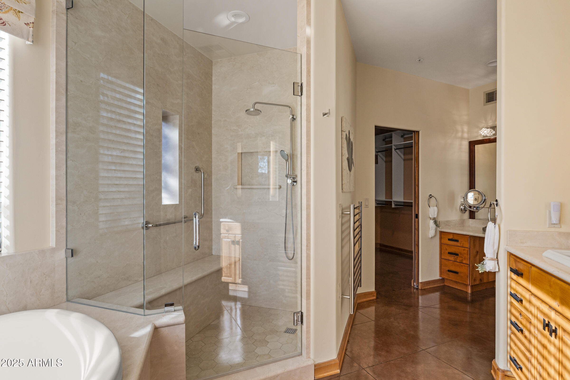 36663 Wild Flower Road Carefree, AZ 85377 - Photo 51 of 79 a bathroom with a shower and a toilet