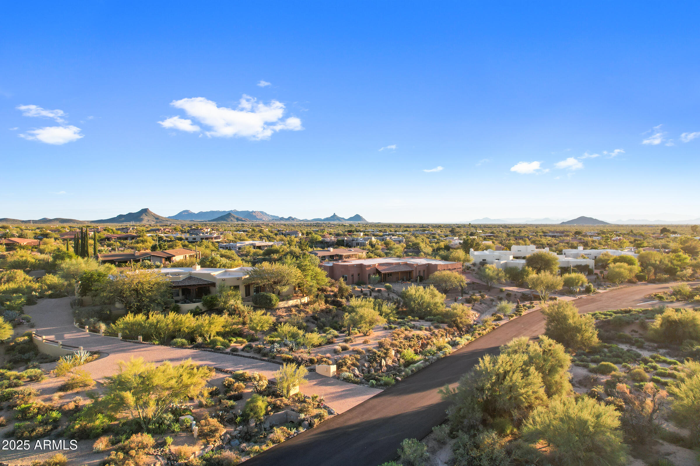 36663 Wild Flower Road Carefree, AZ 85377 - Photo 67 of 79 a view of a city with mountains in the background