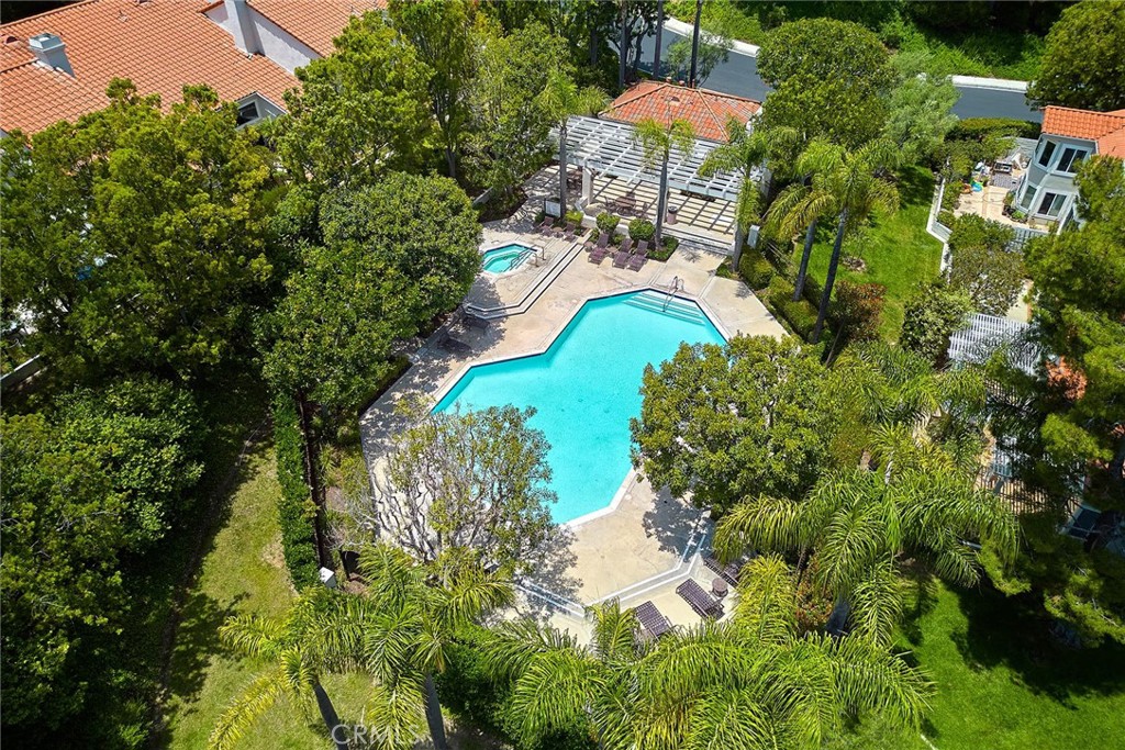 9 La Quinta Irvine, CA 92612 - Photo 34 of 39 an aerial view of residential houses with outdoor space and trees all around