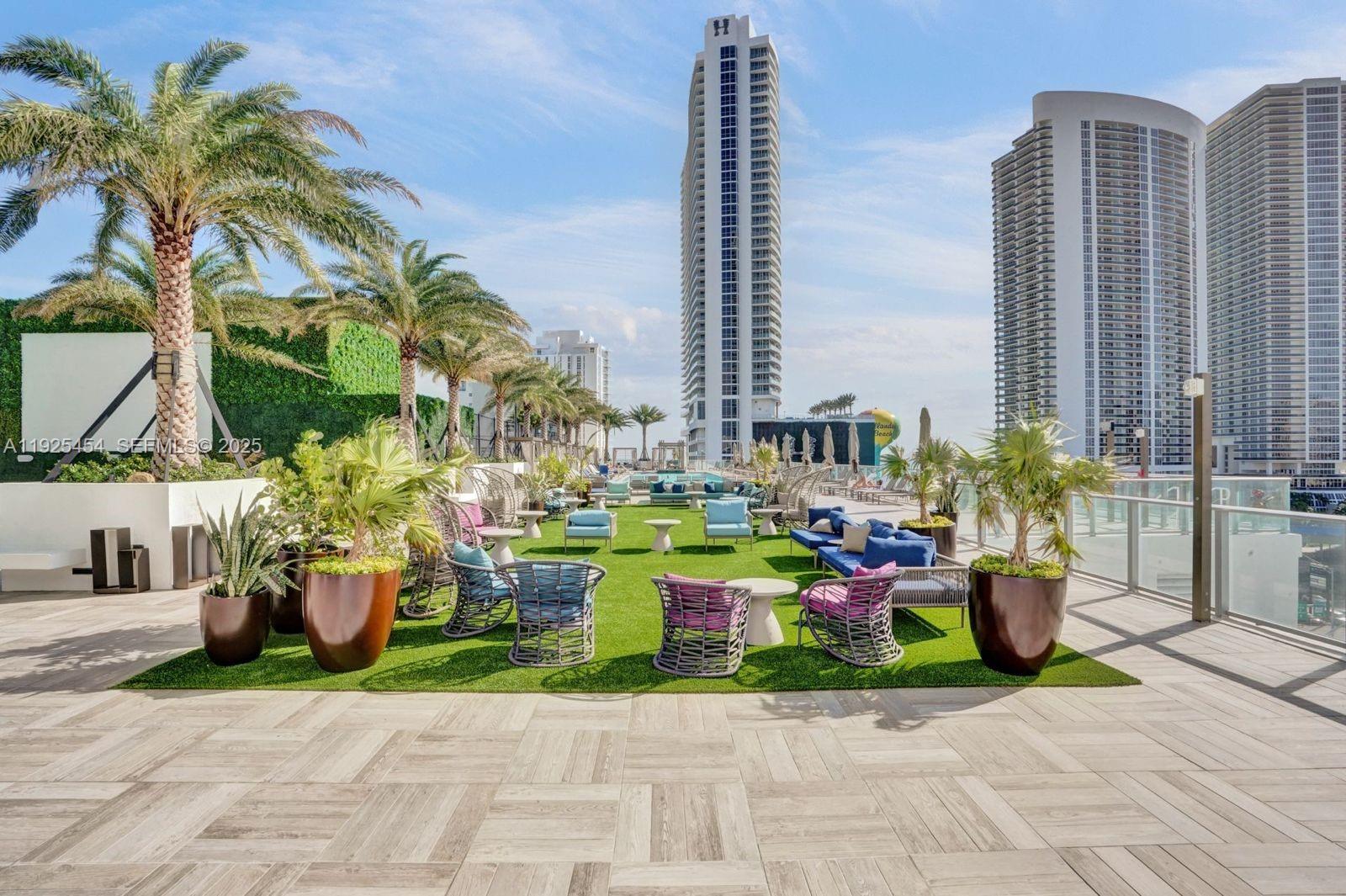 4010 South Ocean Drive, Unit R1108 Hollywood, FL 33019 - Photo 12 of 30 a building view with outdoor space