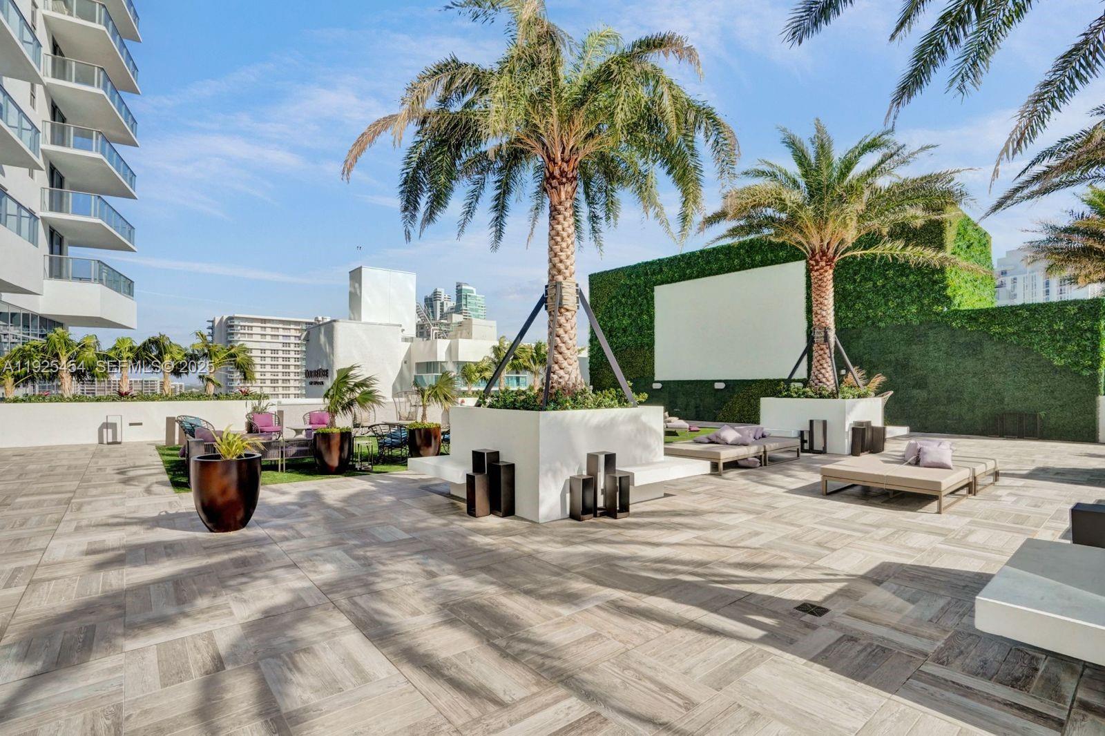 4010 South Ocean Drive, Unit R1108 Hollywood, FL 33019 - Photo 9 of 30 a view of outdoor space with seating area