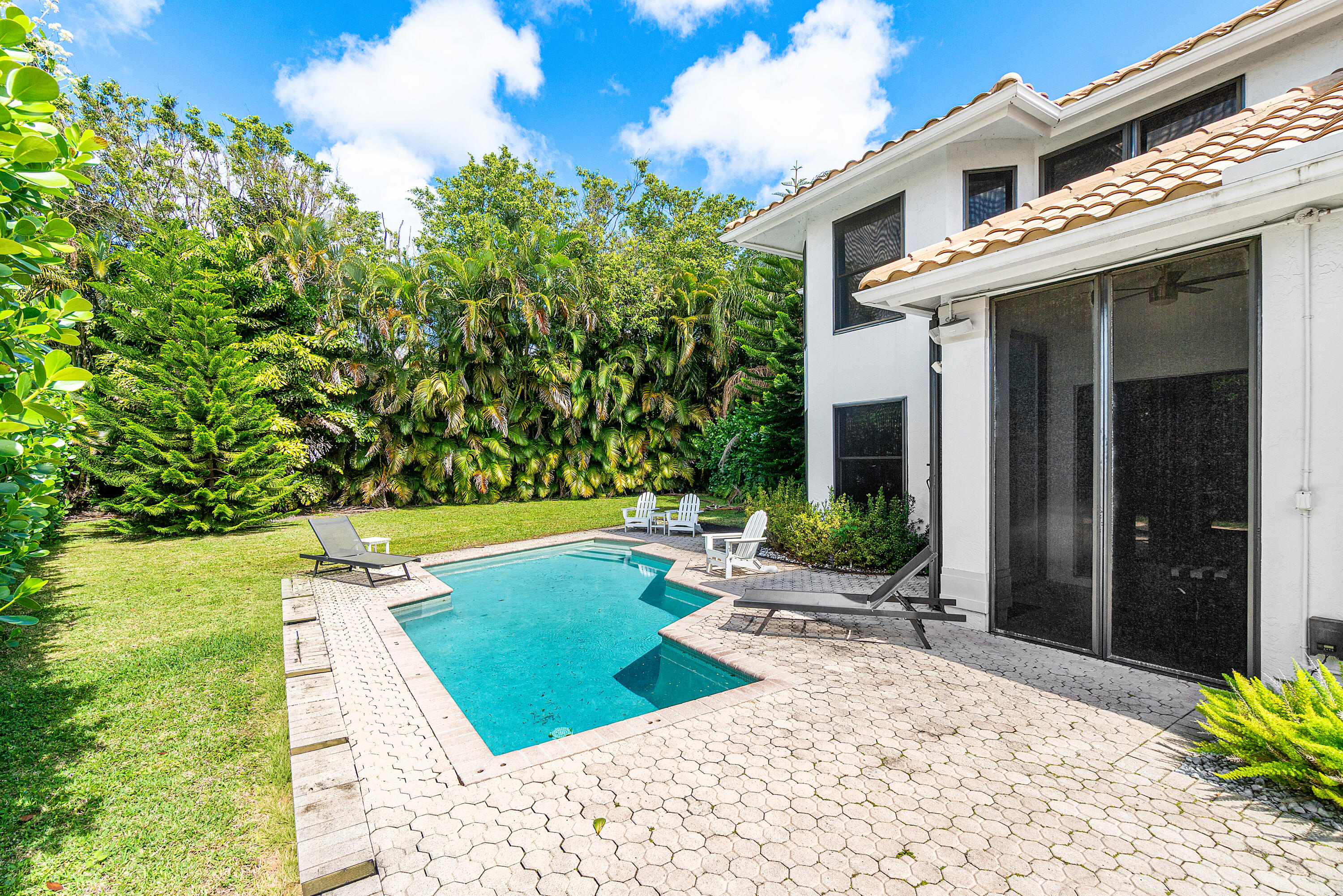 2493 Northwest 64th Street Boca Raton, FL 33496 - Photo 28 of 29 Large Fenced Backyard and Pool