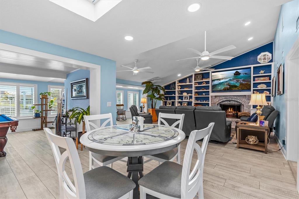 4387 6th Isle Drive Hernando Beach, FL 34607 - Photo 22 of 98 a view of a dining room with furniture