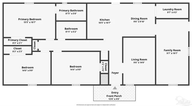 $255,000 | 1211 El Paso Circle, Pensacola, FL 32505