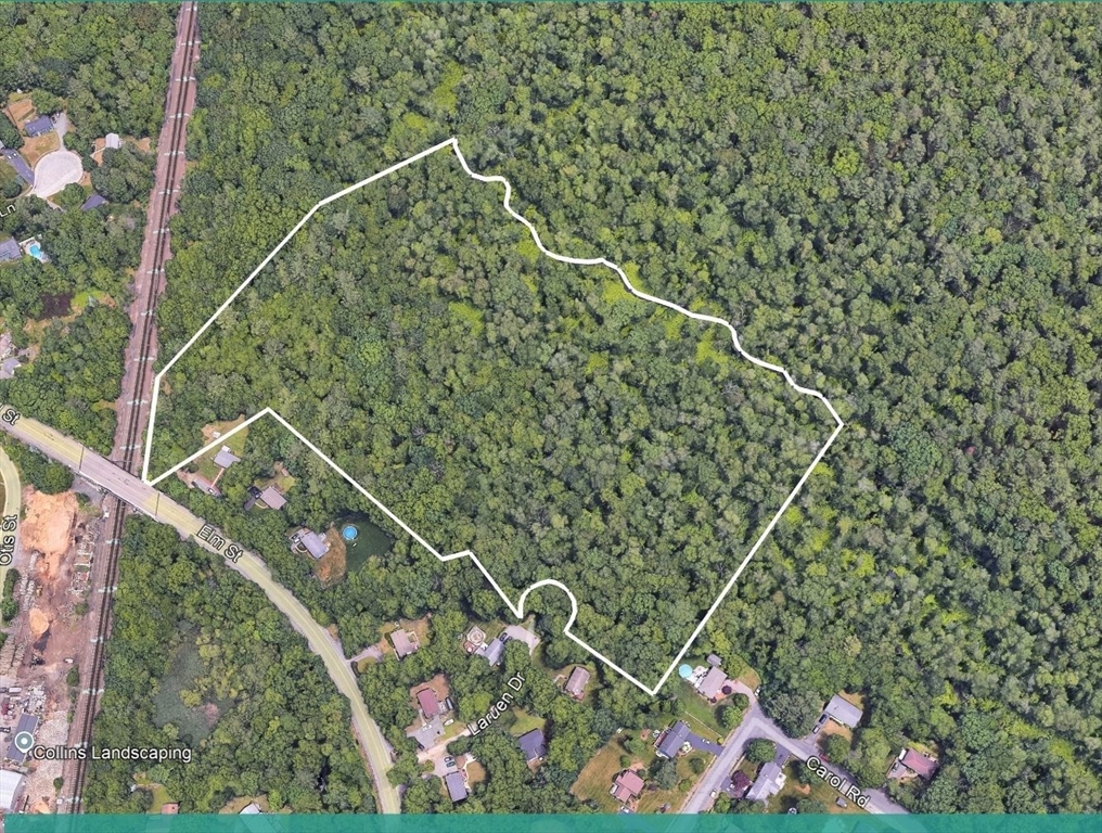 a bird view of a garden