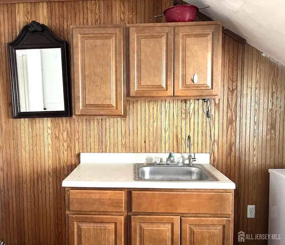 a bathroom with a sink and a vanity