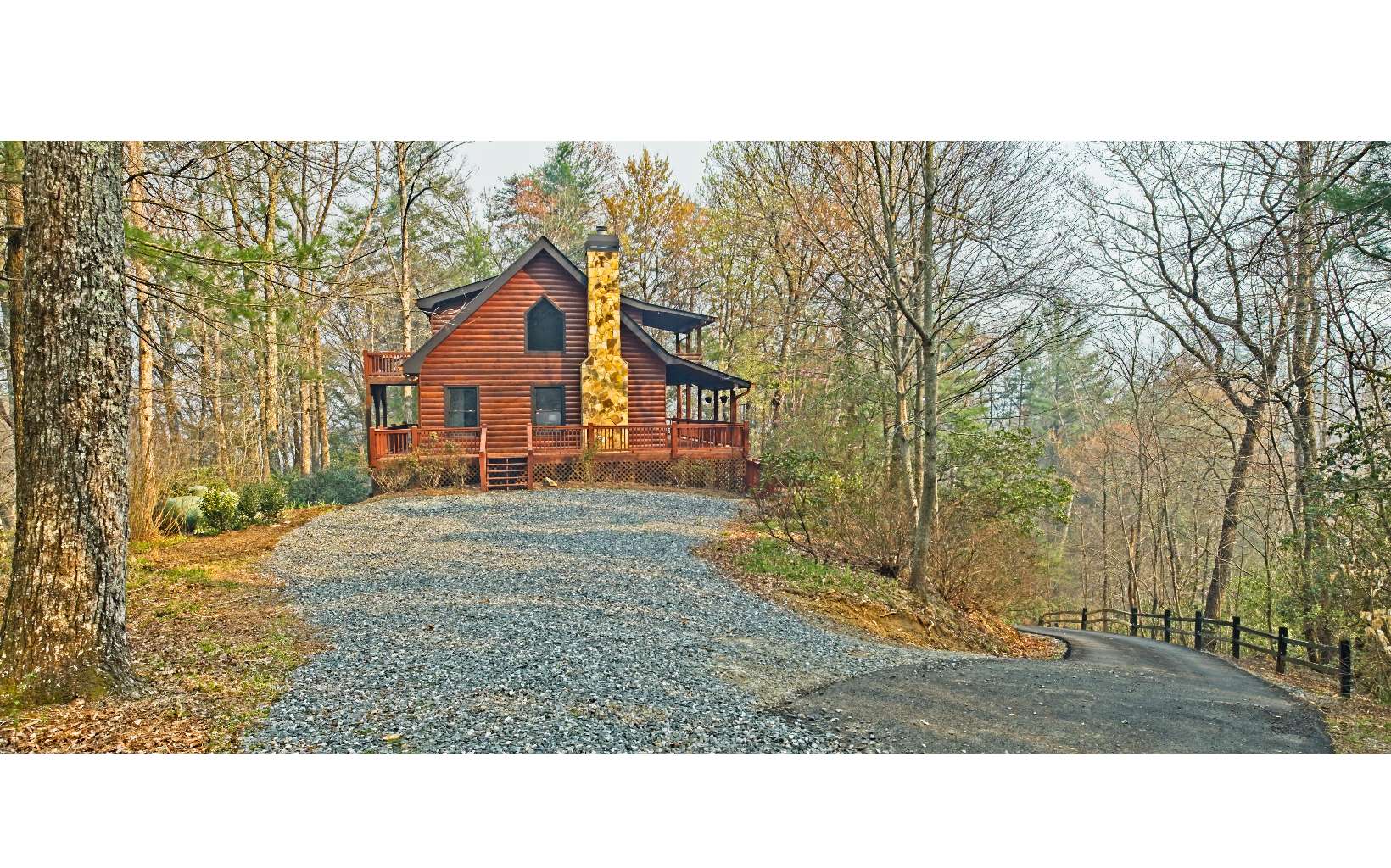 360 Tall Timber Mountain Road Blue Ridge, GA 30513 - Photo 2 of 52 a black and white photo of a house