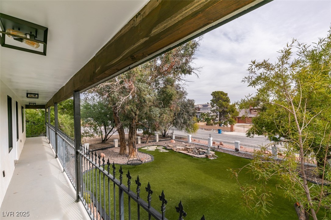 2875 Rosanna Street Las Vegas, NV 89117 - Photo 46 of 54 FRONT YARD BALCONY