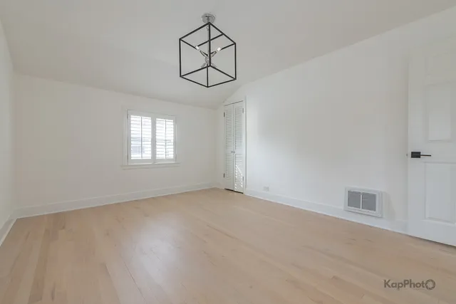 wooden floor in an empty room