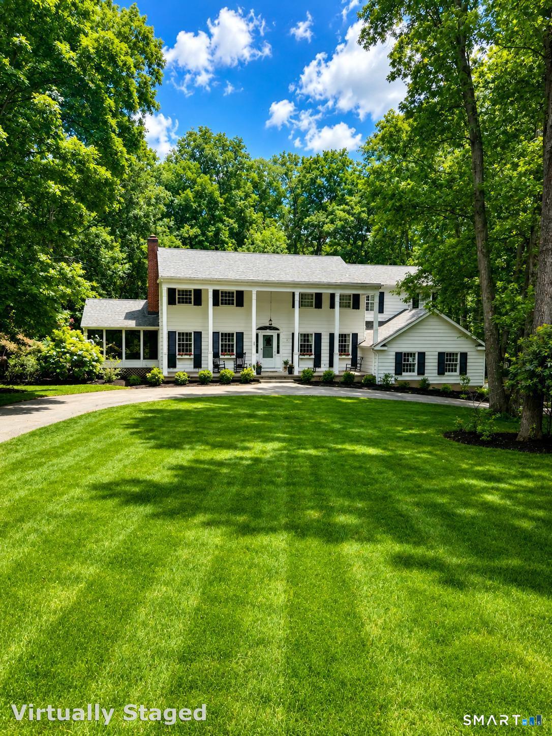 15 Hemlock Hollow Road Woodbridge, CT 06525 - Photo 1 of 1 a view of a house with a big yard