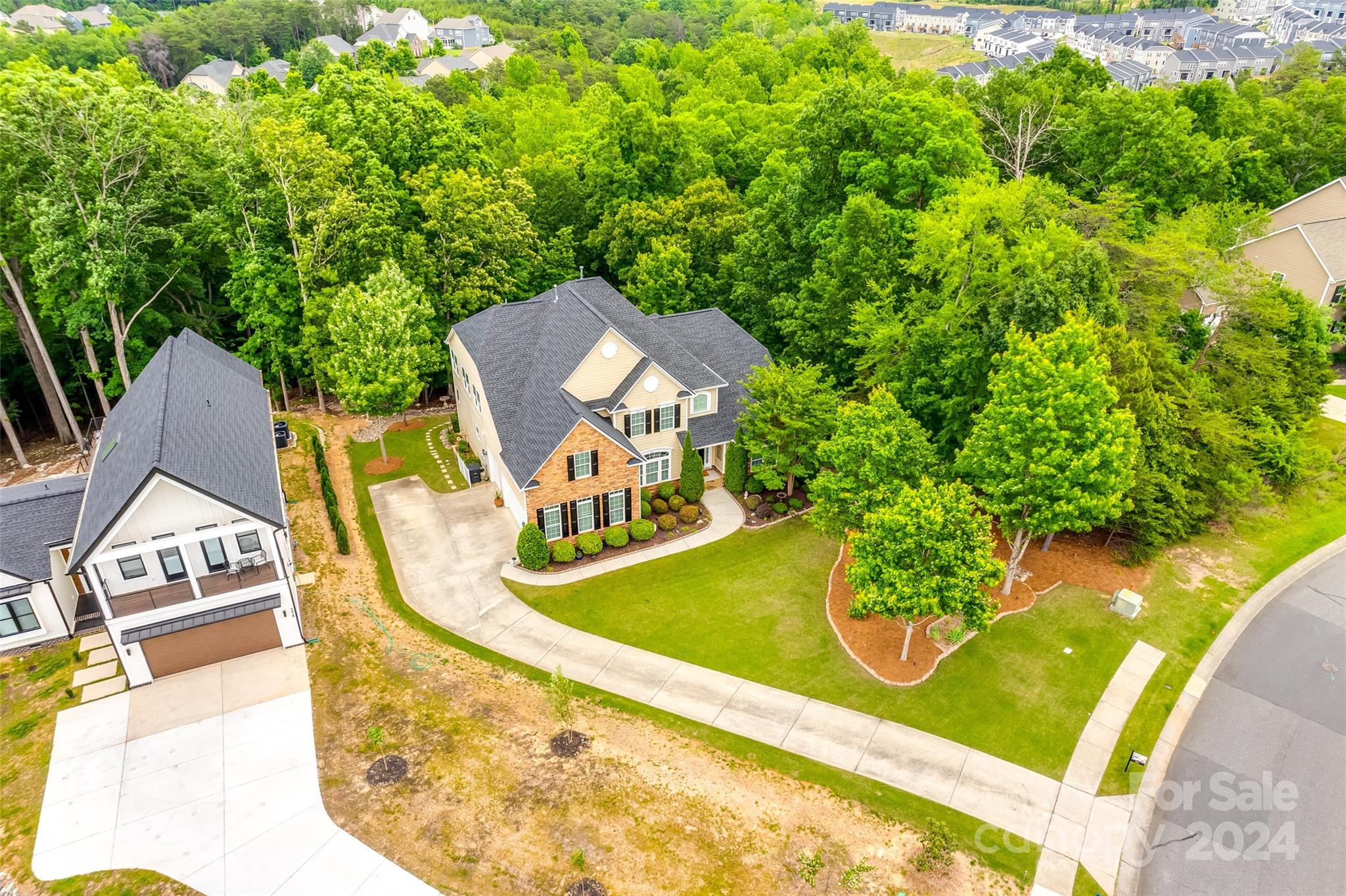 352 Calming Way Tega Cay, SC 29708 - Photo 45 of 48 a view of a swimming pool with a yard