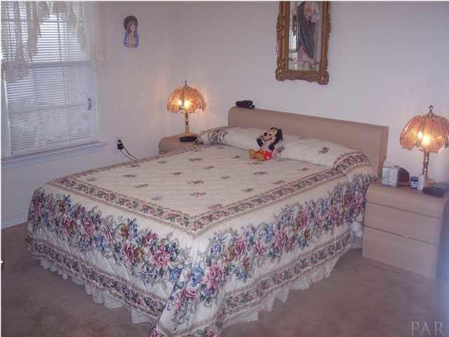 1098 Brownfield Road Pensacola, FL 32526 - Photo 16 of 16 Master bedroom view from Doorway.Split floorplan.