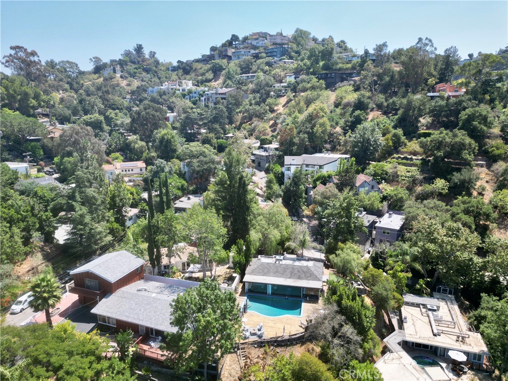 7241 Woodrow Wilson Drive Los Angeles, CA 90068 - Photo 5 of 43 an aerial view of multiple house