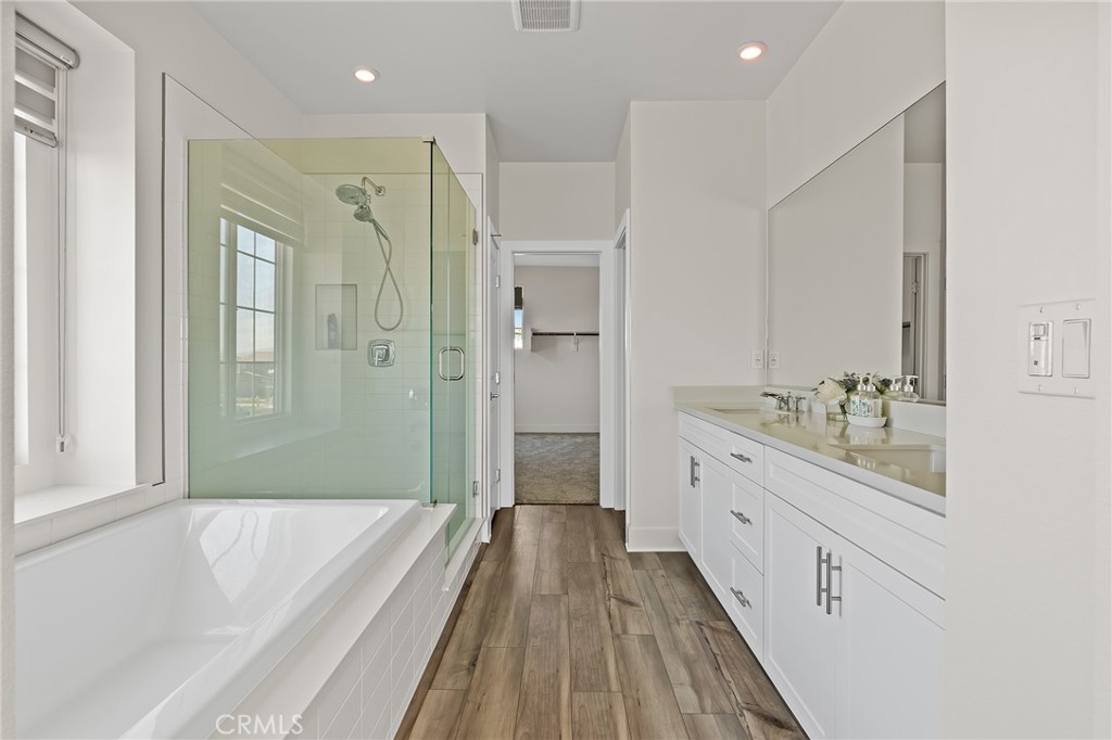 8691 Innovation Street Chino, CA 91708 - Photo 47 of 67 Primary bathroom upstairs