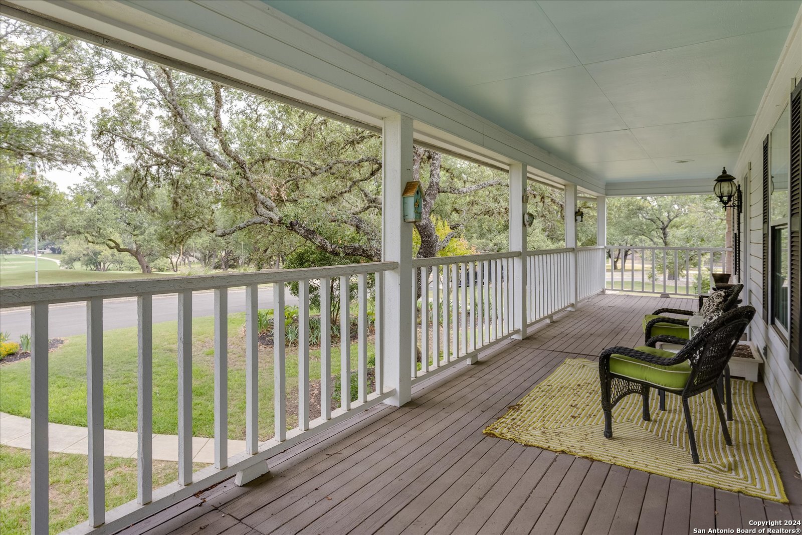 29715 Windchime Hill Fair Oaks Ranch, TX 78015 - Photo 34 of 50 a view of a room with wooden floor and outdoor seating