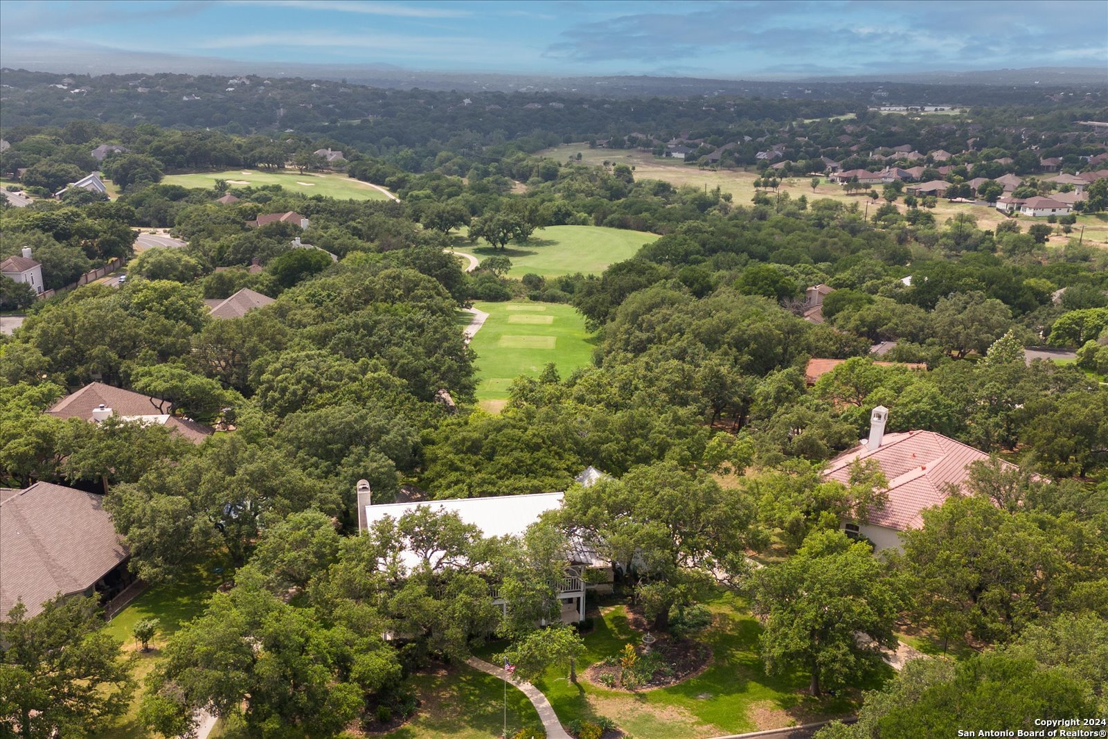 29715 Windchime Hill Fair Oaks Ranch, TX 78015 - Photo 47 of 50 a view of a big yard