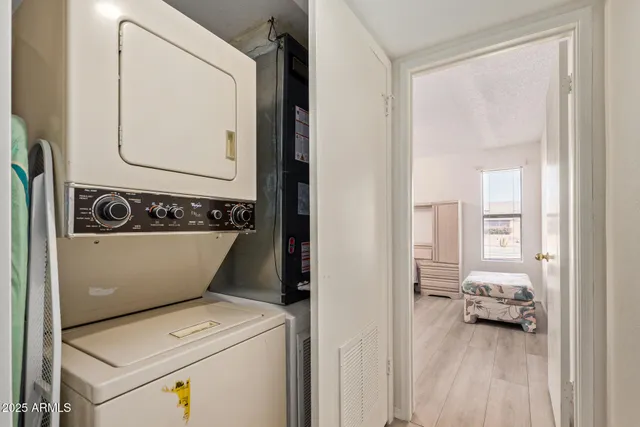 a view of a building with street view