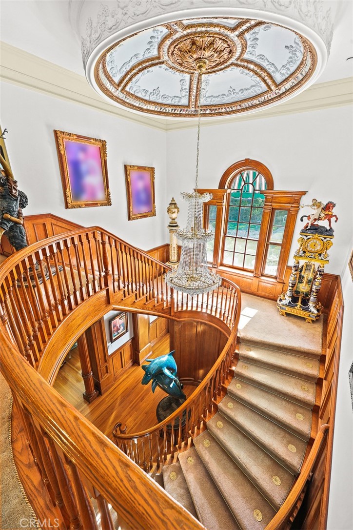 999 Rosalind Road San Marino, CA 91108 - Photo 29 of 70 a view of a swimming pool with a dinning table and chairs