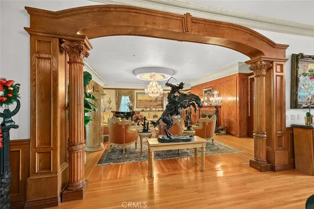 a view of a interior of the house