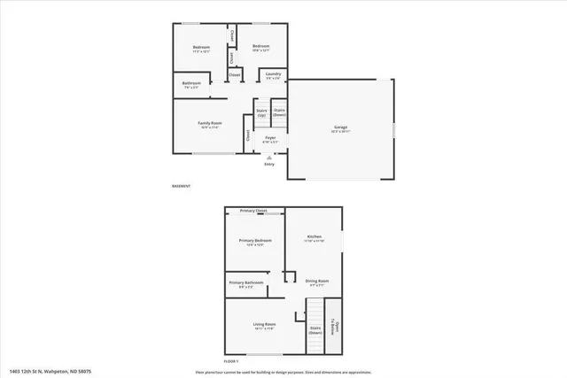 $230,000 | 1403 12th Street North, Wahpeton, ND 58075