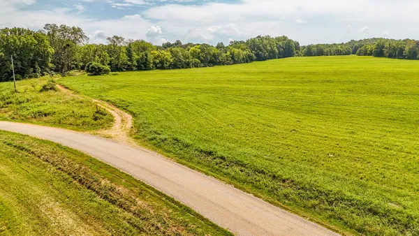 a view of an outdoor space and a yard