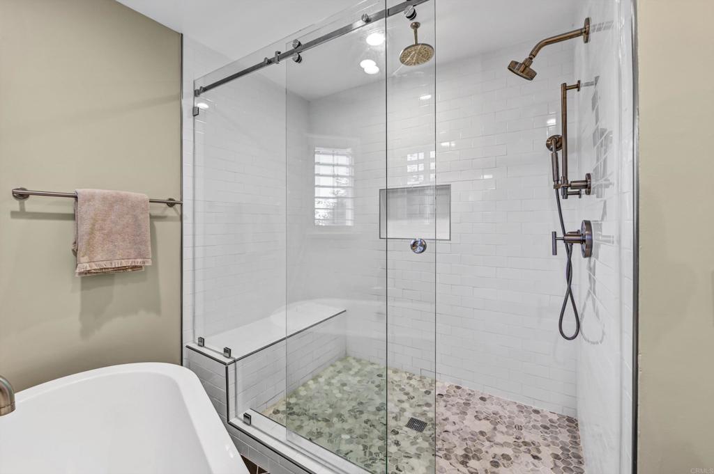 1760 Gascony Road Encinitas, CA 92024 - Photo 21 of 49 a bathroom with a shower and a toilet