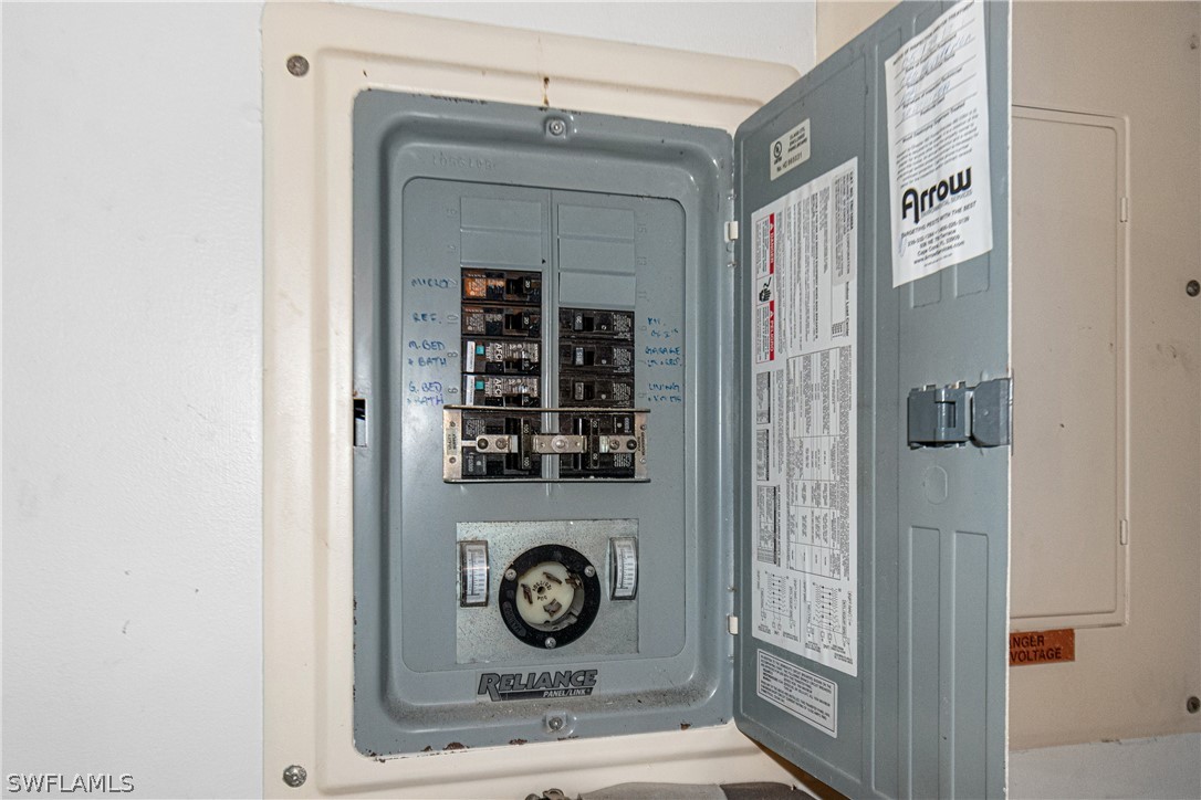 9701 Baycrest Terrace Lehigh Acres, FL 33936 - Photo 40 of 50 a view of a door and a window