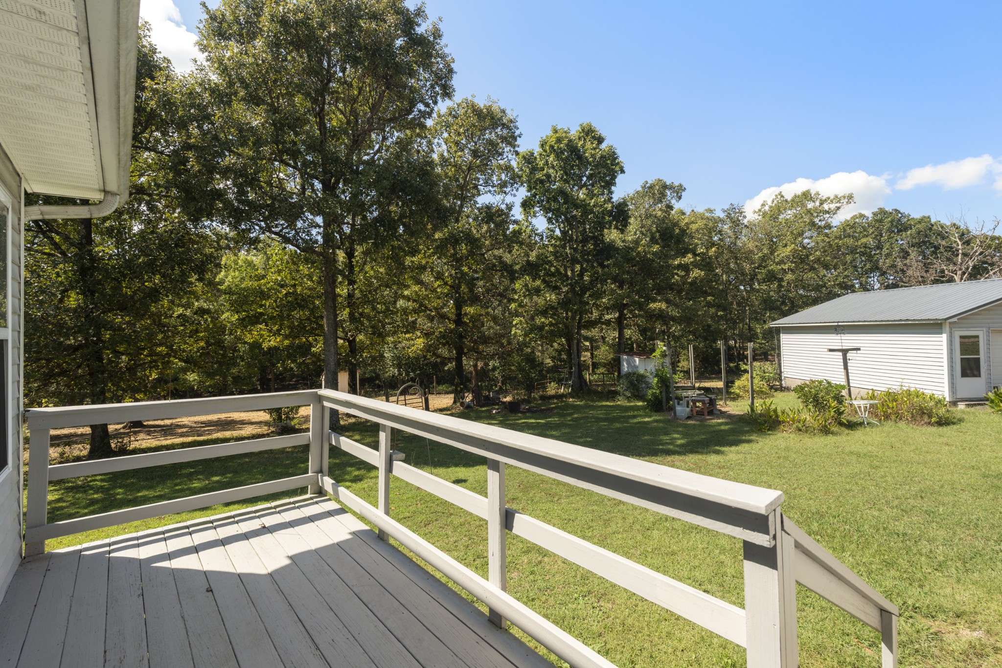 3859 Erin Road McEwen, TN 37101 - Photo 17 of 52 a view of deck with mountain view and wooden floor