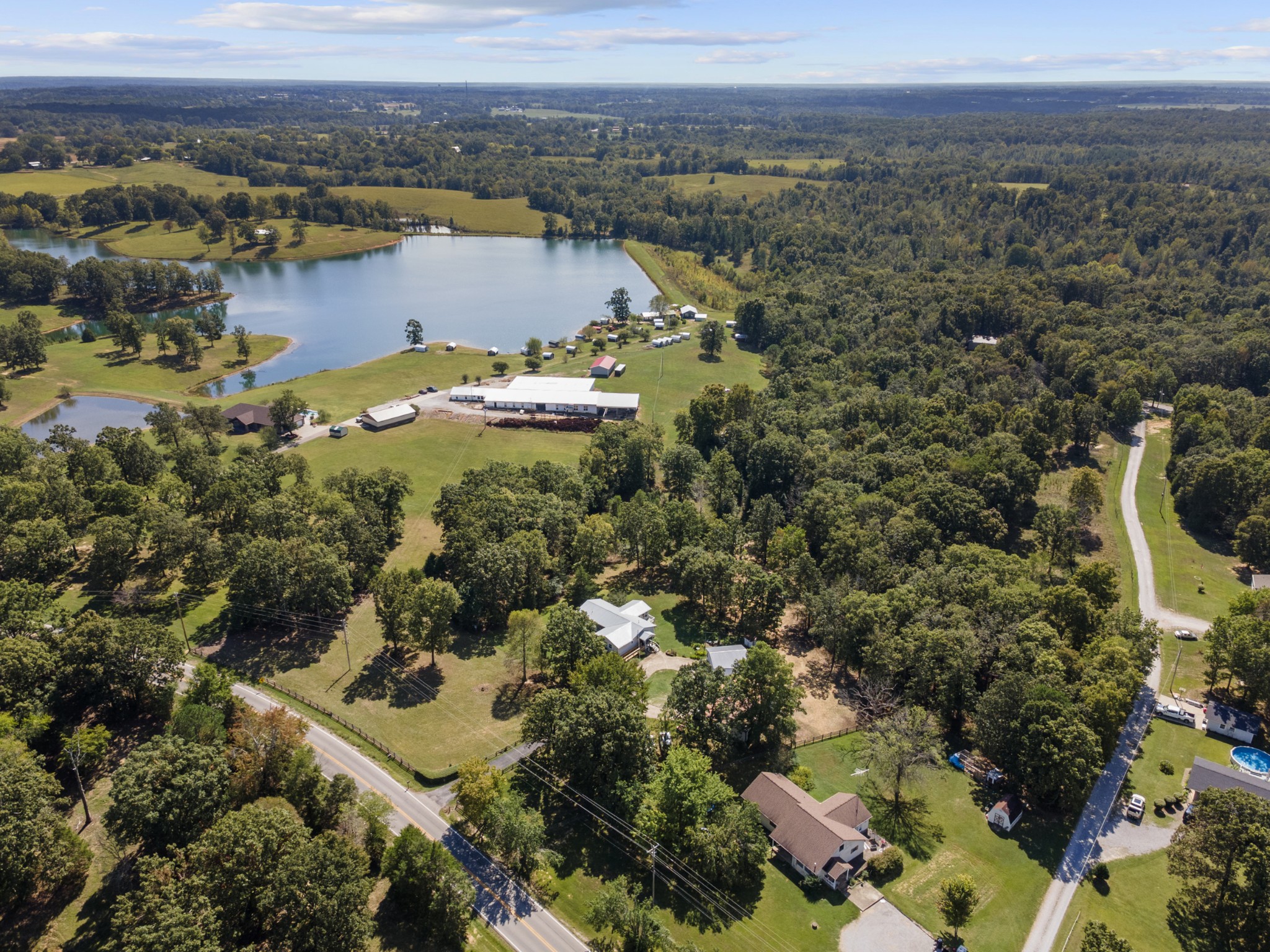 3859 Erin Road McEwen, TN 37101 - Photo 43 of 52 a view of a city with lake view