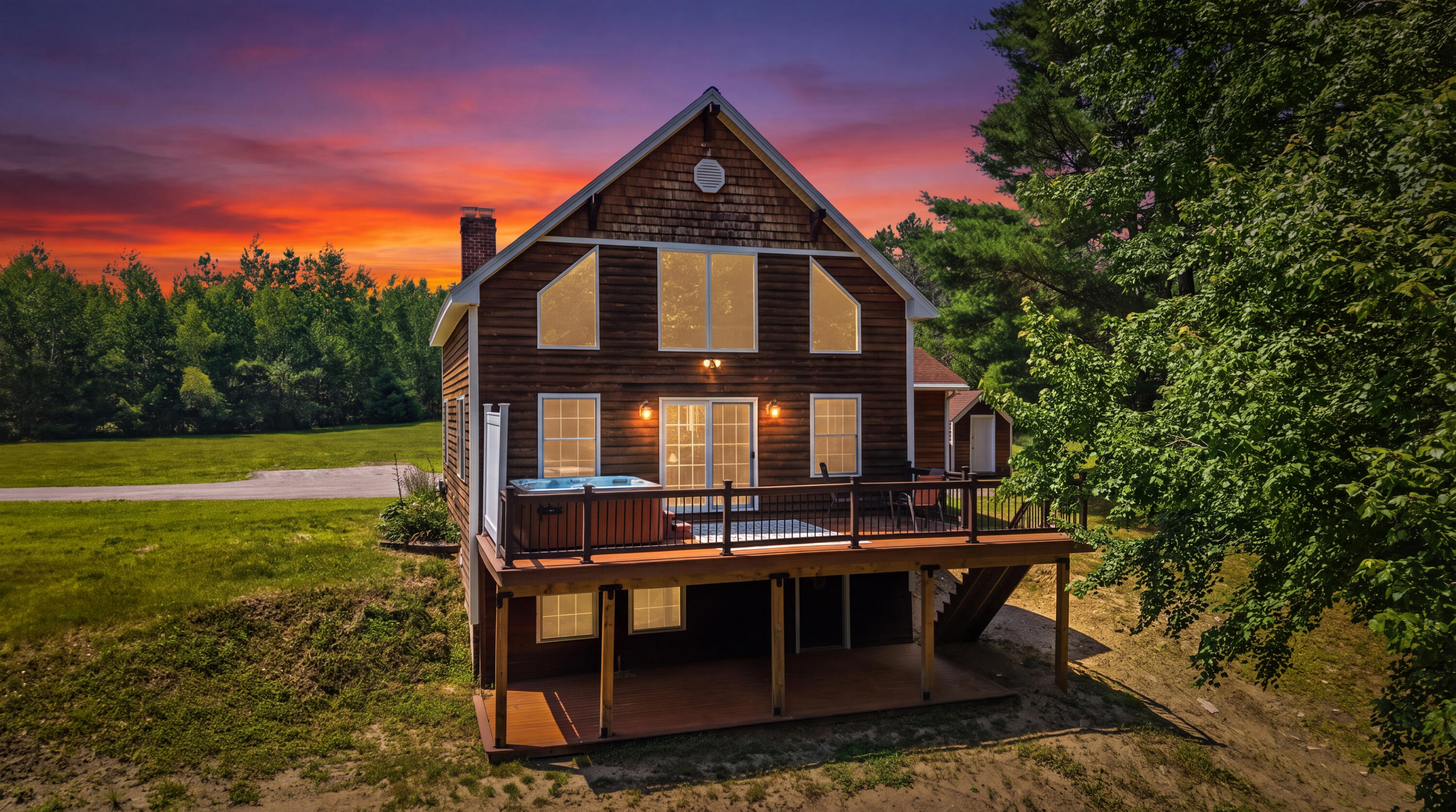 81 Pigeon Brook Road Baldwin, ME 04091 - Photo 2 of 60 Virtual Twilight 1