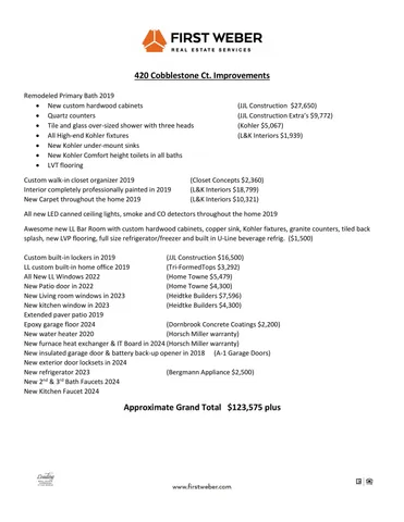 $534,000 | 420 Cobblestone Court, Slinger, WI 53086