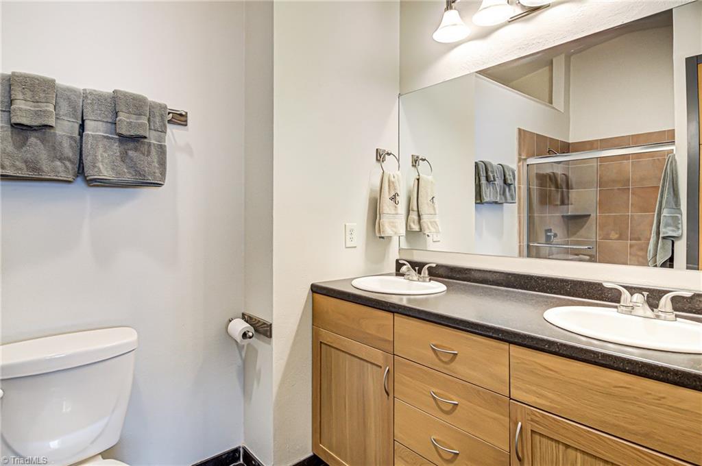 236 Northpoint Avenue, Unit F High Point, NC 27262 - Photo 15 of 25 Great storage space and a double vanity in the en suite bath makes getting ready a breeze!