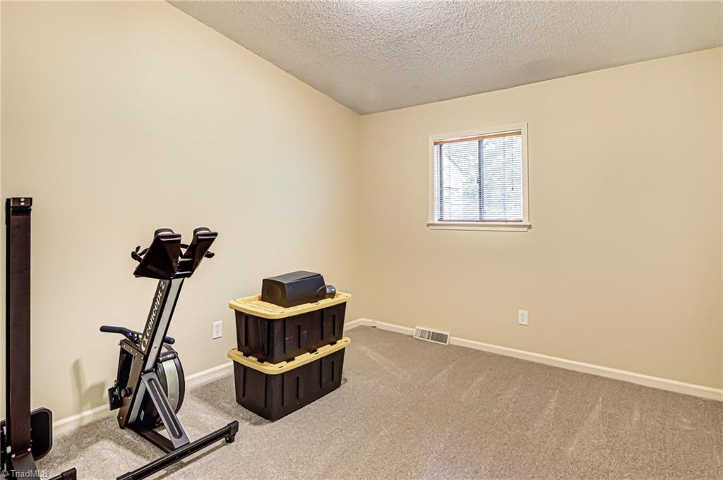 236 Northpoint Avenue, Unit F High Point, NC 27262 - Photo 20 of 25 The third bedroom can easily be a home gym or office! Note the vaulted ceilings again!