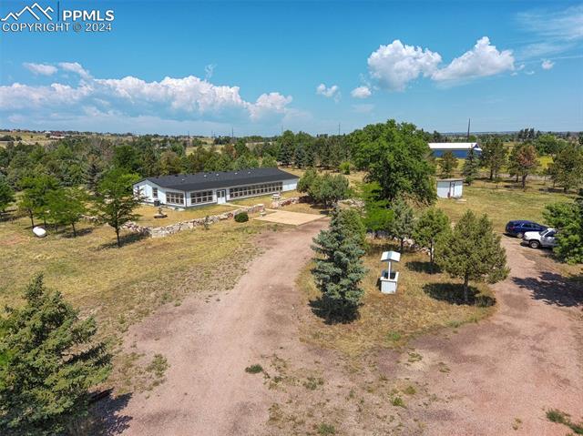12825 Garrett Road Peyton, CO 80831 - Photo 4 of 47 Bird's eye view