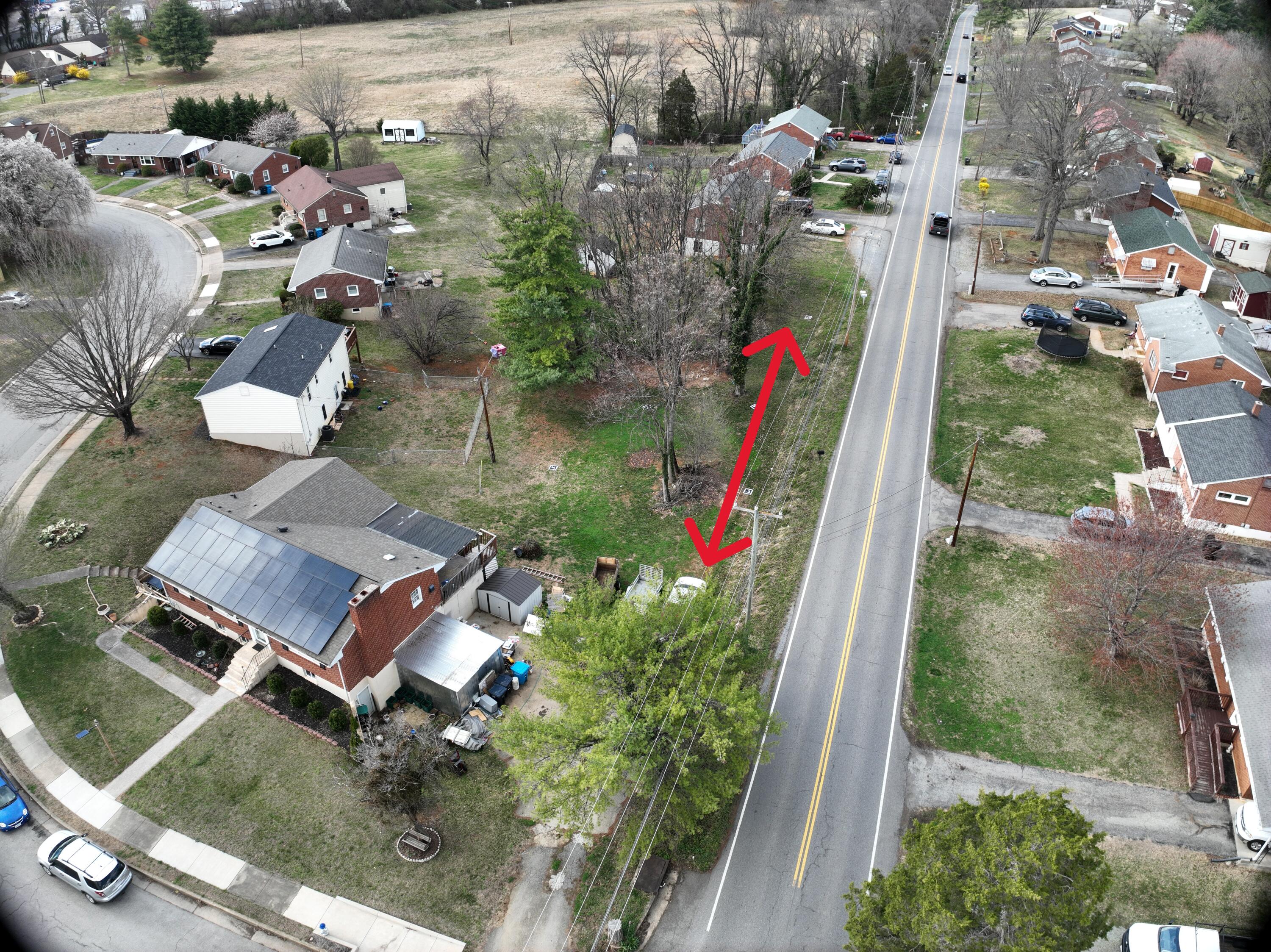 GIS aerial view of of subject property