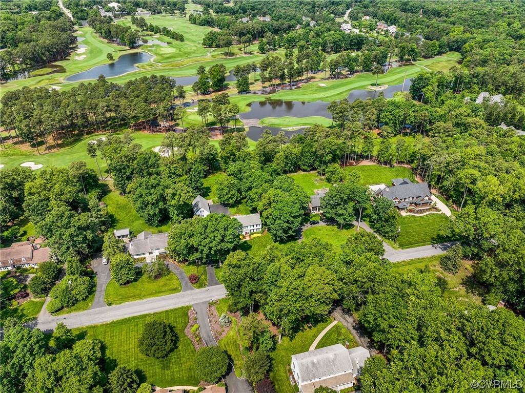 2615 Radstock Road Midlothian, VA 23113 - Photo 41 of 42 an aerial view of residential houses with outdoor space and trees