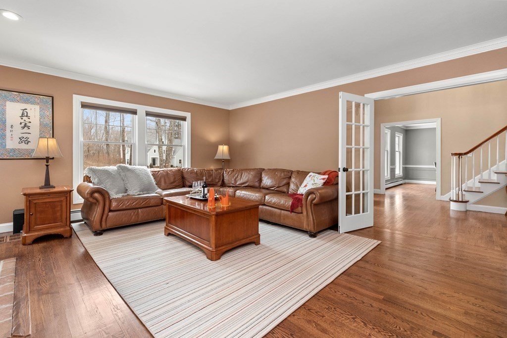 9 Powder House Lane Boxford, MA 01921 - Photo 3 of 42 a living room with furniture and a large window