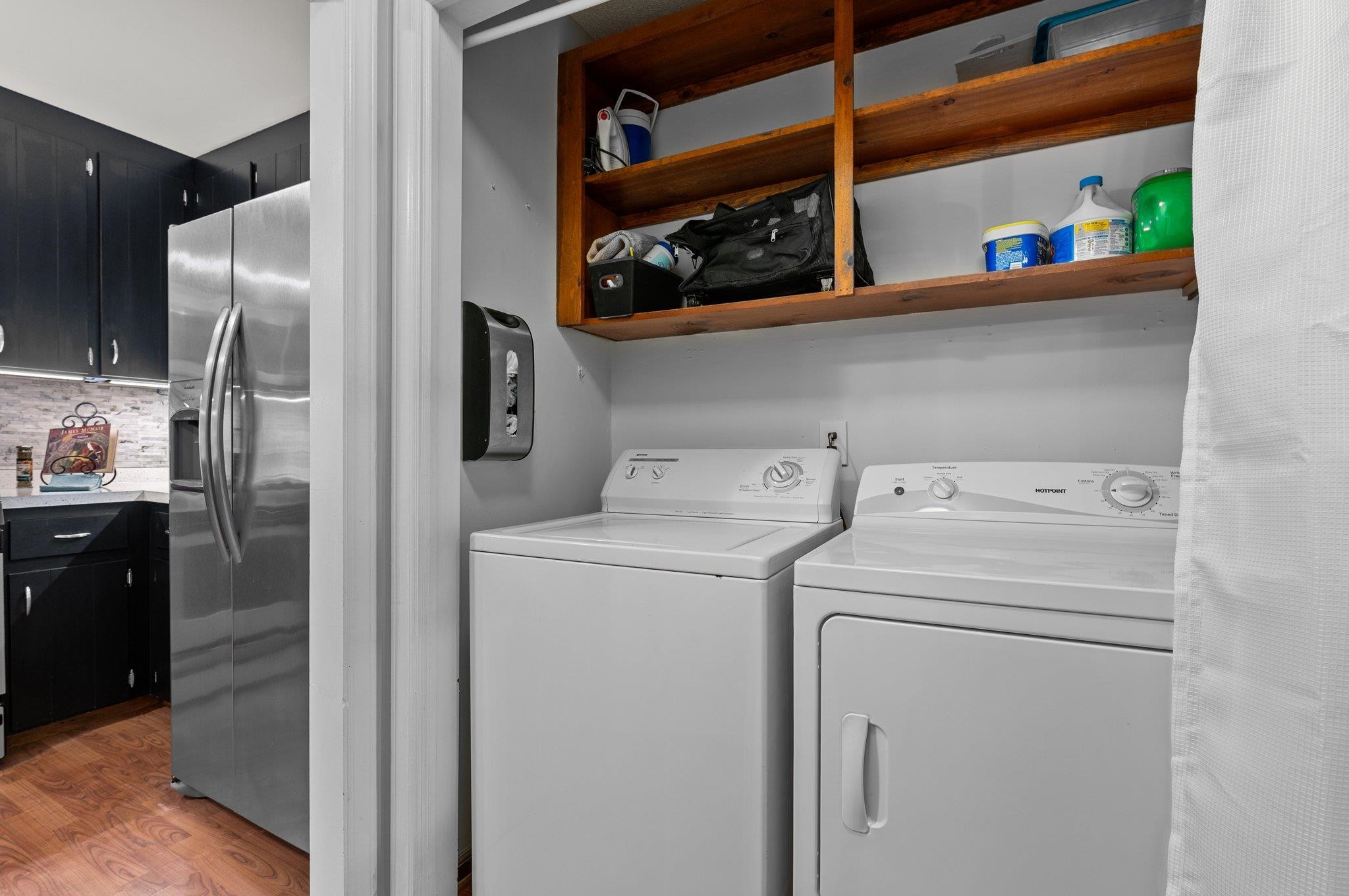 7818 Breckon Way Raleigh, NC 27615 - Photo 15 of 27 Laundry Closet conveniently located on 1st fl. Laundry Closet
