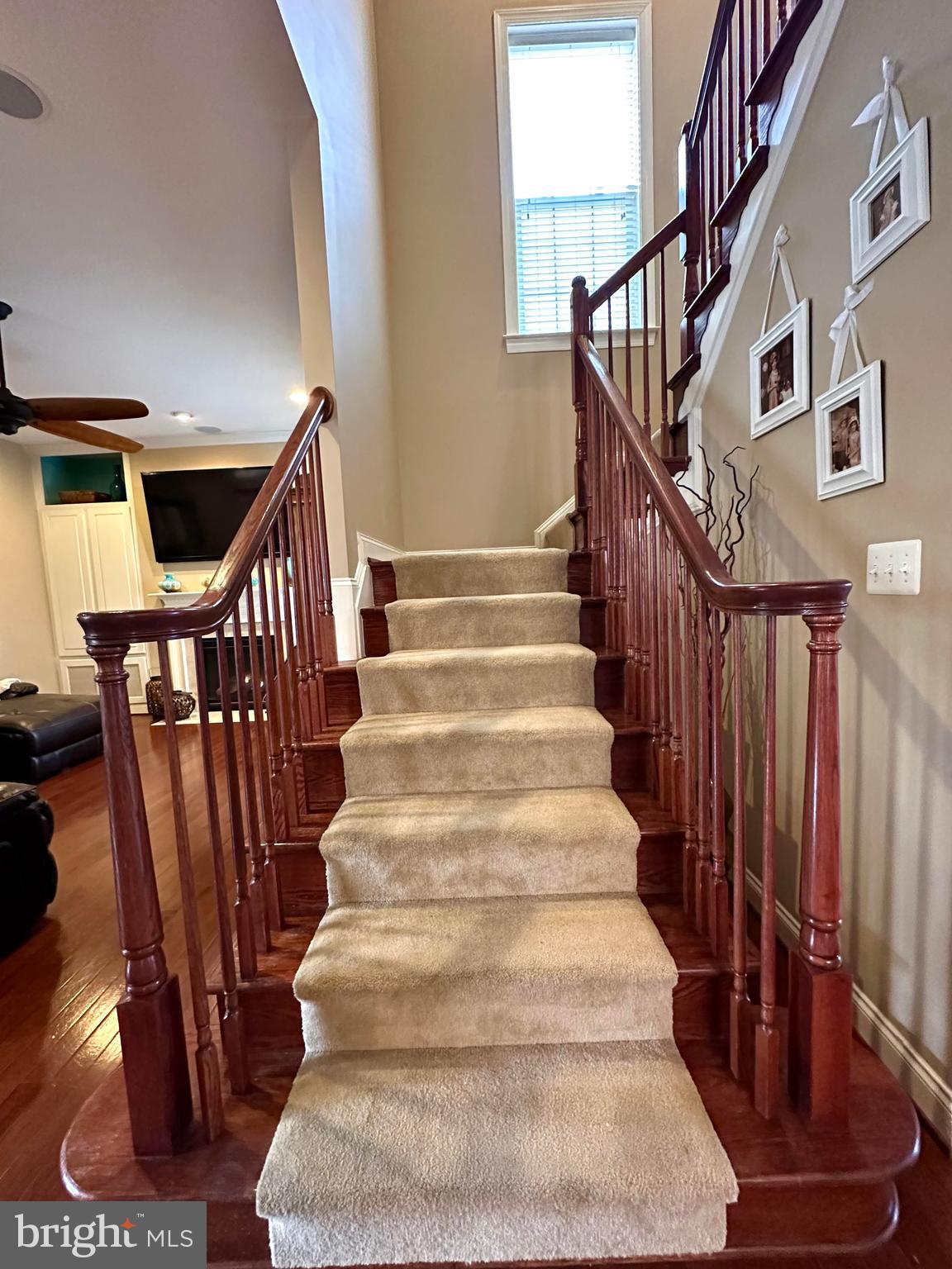 6319 Still Spring Place Alexandria, VA 22315 - Photo 45 of 94 Stairs to Upper Level