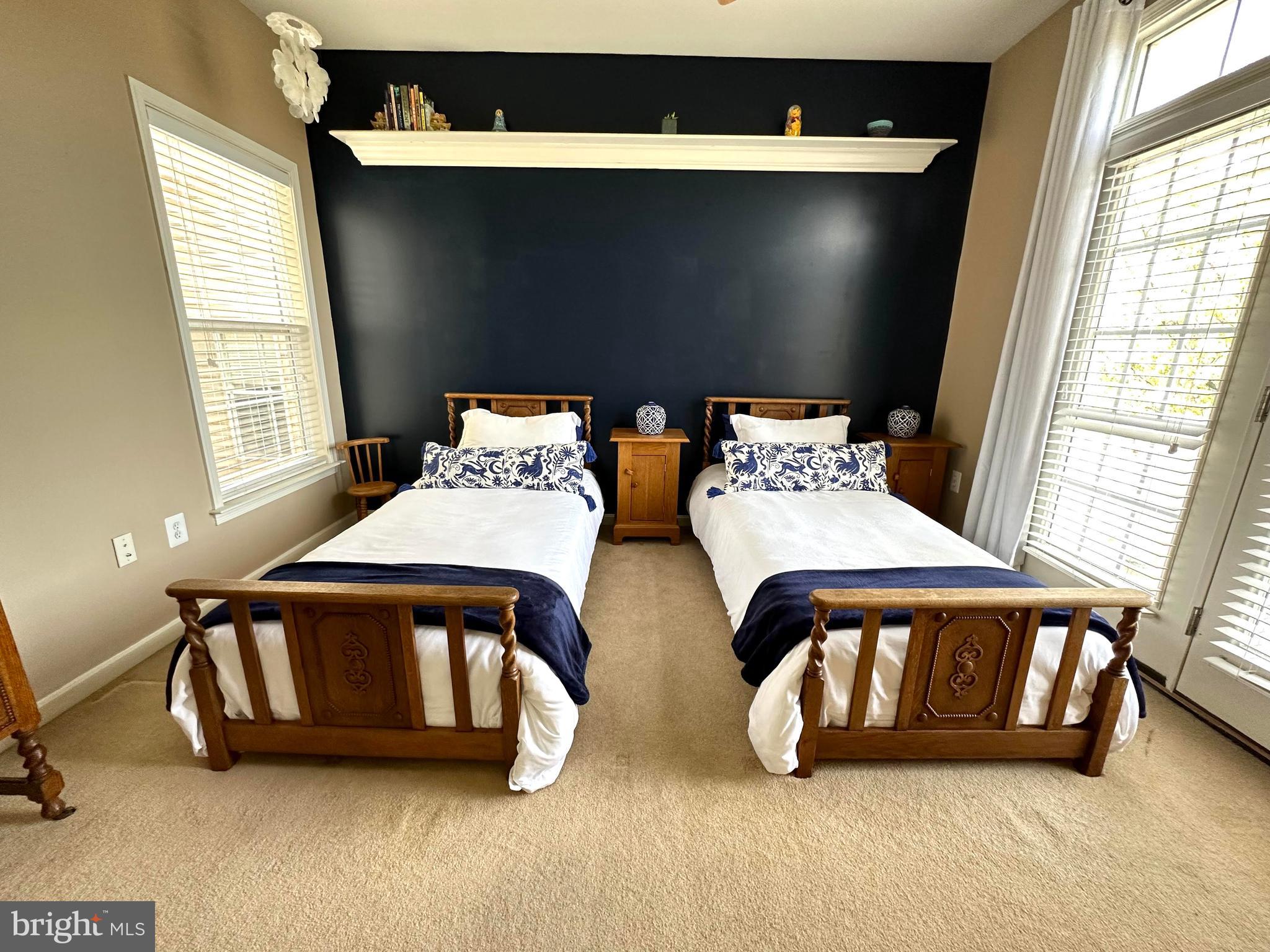 6319 Still Spring Place Alexandria, VA 22315 - Photo 55 of 94 Bedroom #2 - Upper Level w/ Balcony