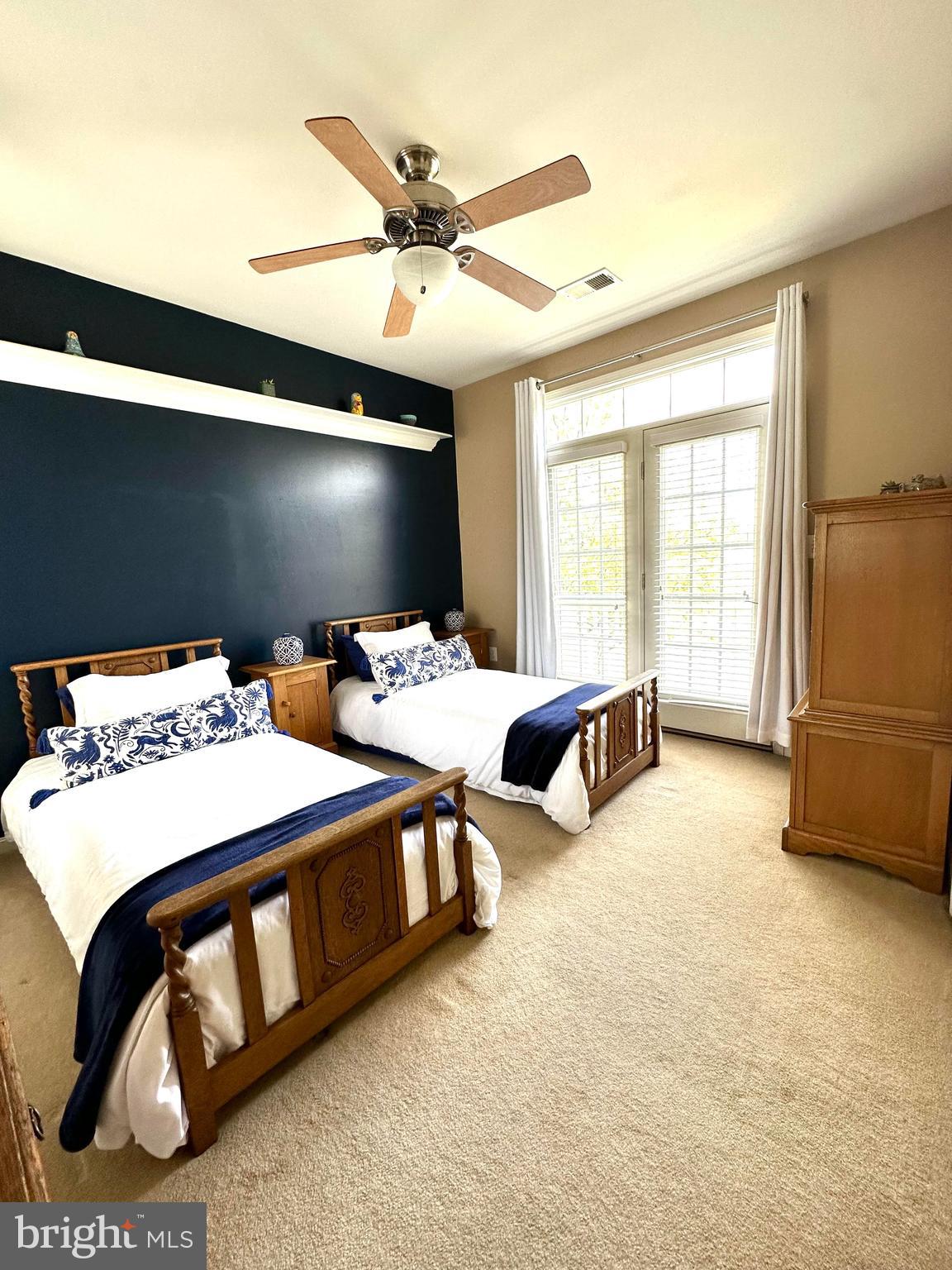 6319 Still Spring Place Alexandria, VA 22315 - Photo 57 of 94 Bedroom #2 - Upper Level w/ Balcony