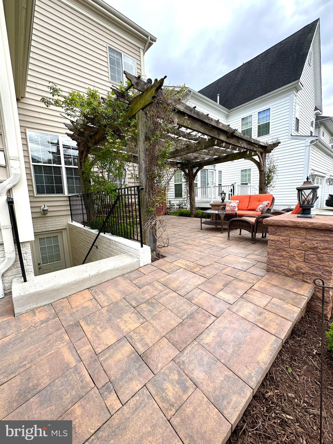 6319 Still Spring Place Alexandria, VA 22315 - Photo 87 of 94 Exterior - Patio with Pergola