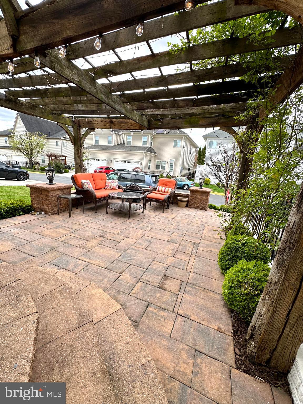 6319 Still Spring Place Alexandria, VA 22315 - Photo 88 of 94 Exterior - Patio with Pergola