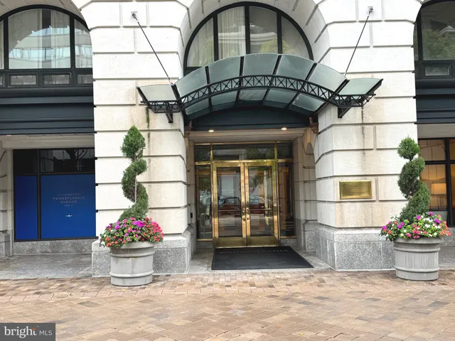 a view of a potted plant in front of a house